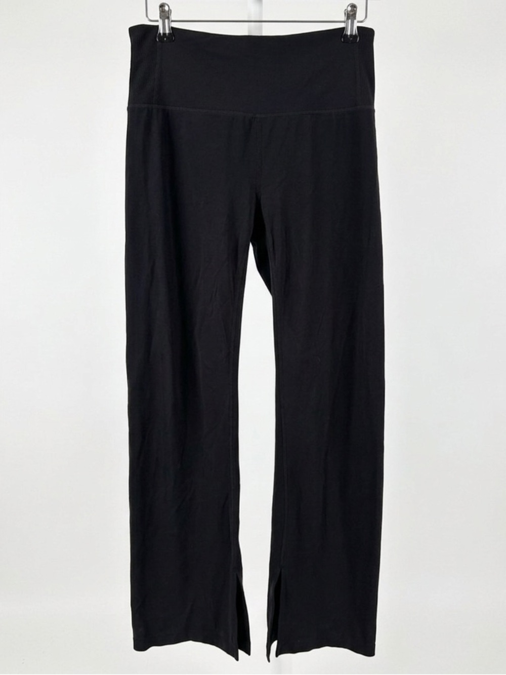Athleta Women's Black Straight Split Leg Leggings Size Small
